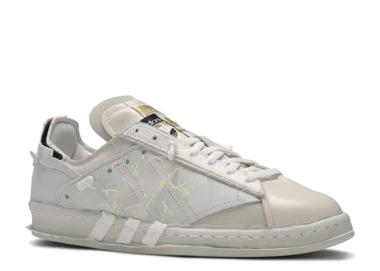 Adidas HELEN KIRKUM X CAMPUS 80S 'DECONSTRUCTED' sneakers, white