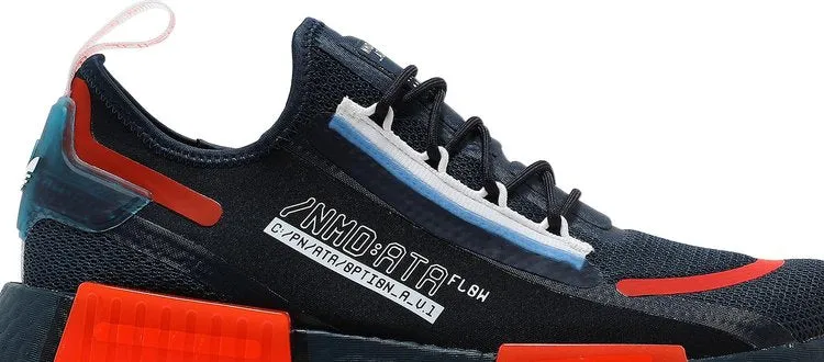 Adidas NMD_R1 Spectoo 'Crew Navy Solar Red' sneakers, blue