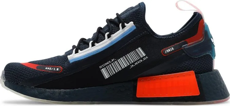 Adidas NMD_R1 Spectoo 'Crew Navy Solar Red' sneakers, blue