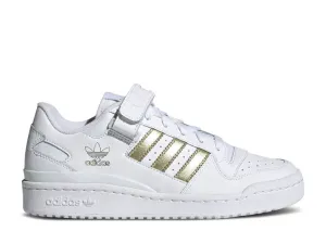 Adidas WMNS FORUM LOW 'WHITE GOLD METALLIC' sneakers, white