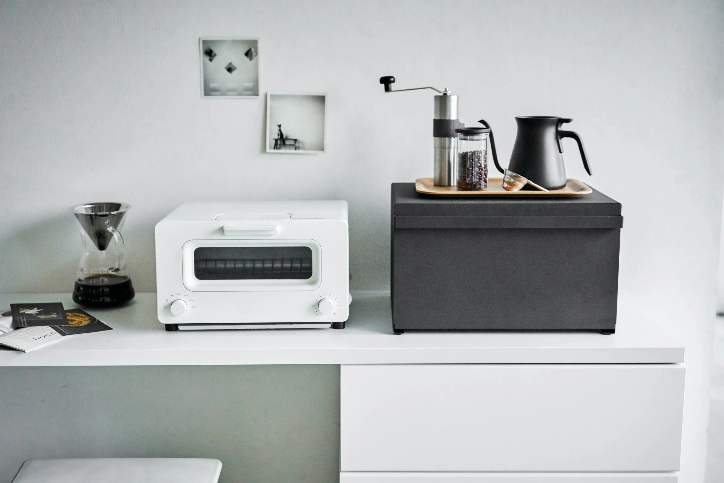 Bread Box - Two Styles - Steel from Yamazaki Home