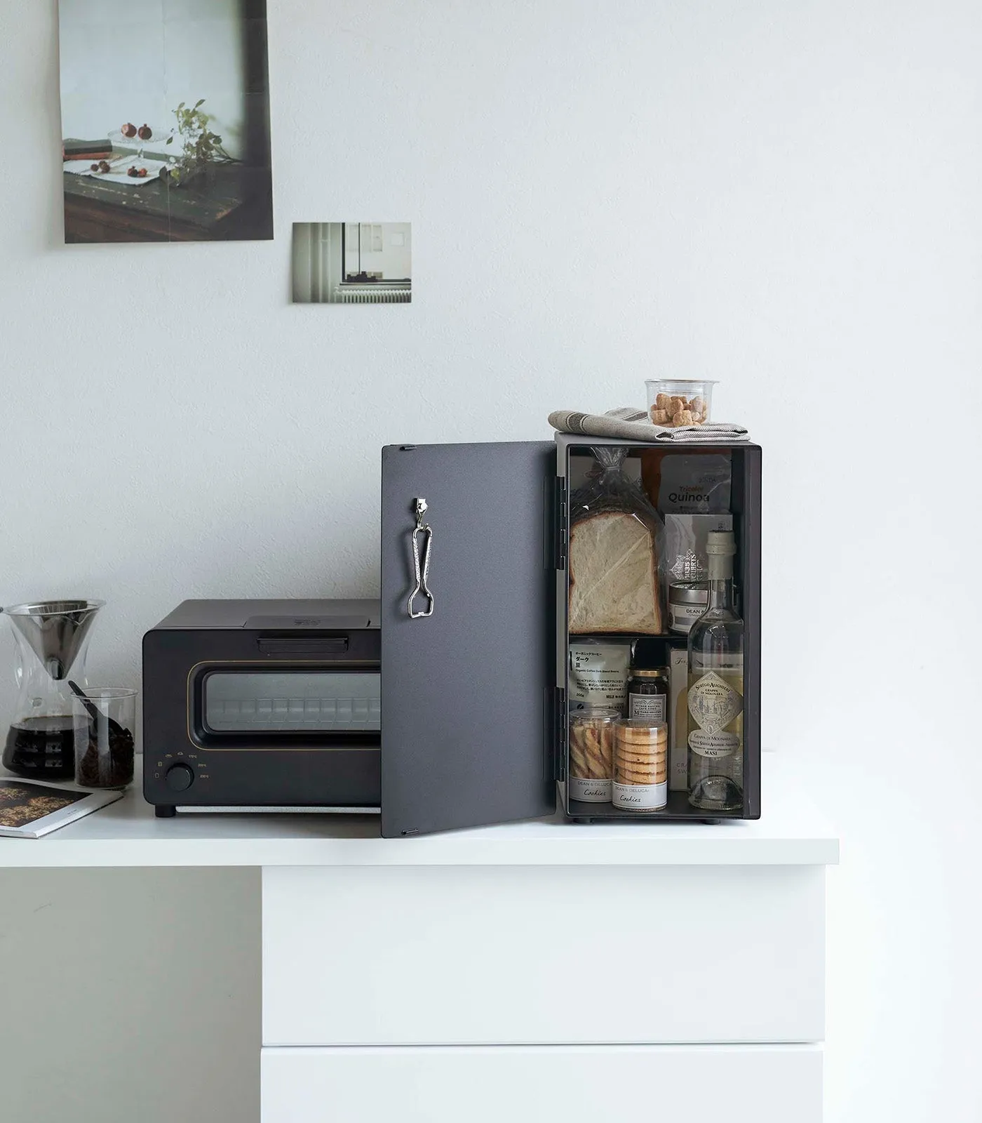 Bread Box - Two Styles - Steel from Yamazaki Home