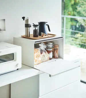 Bread Box - Two Styles - Steel from Yamazaki Home
