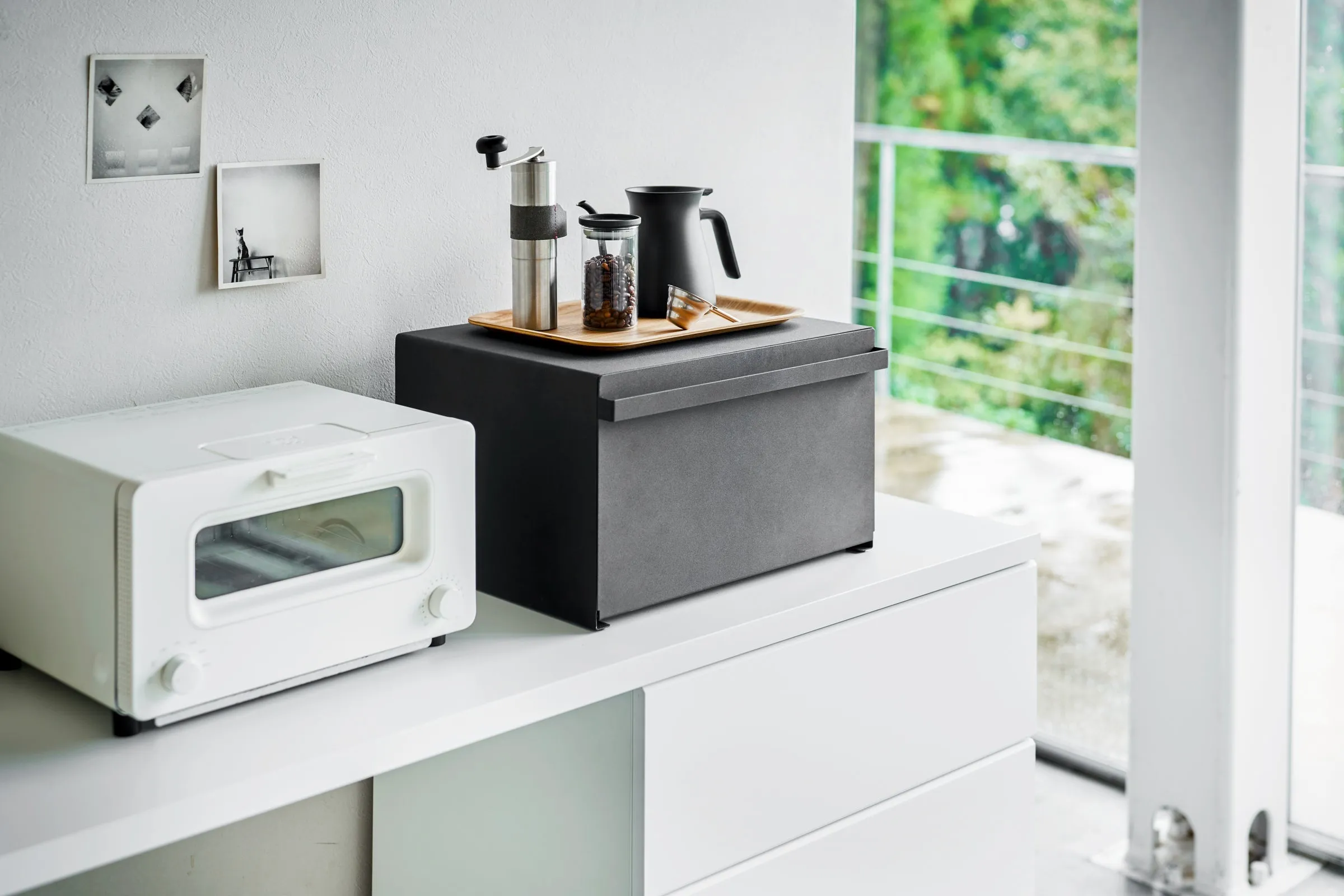 Bread Box - Two Styles - Steel from Yamazaki Home
