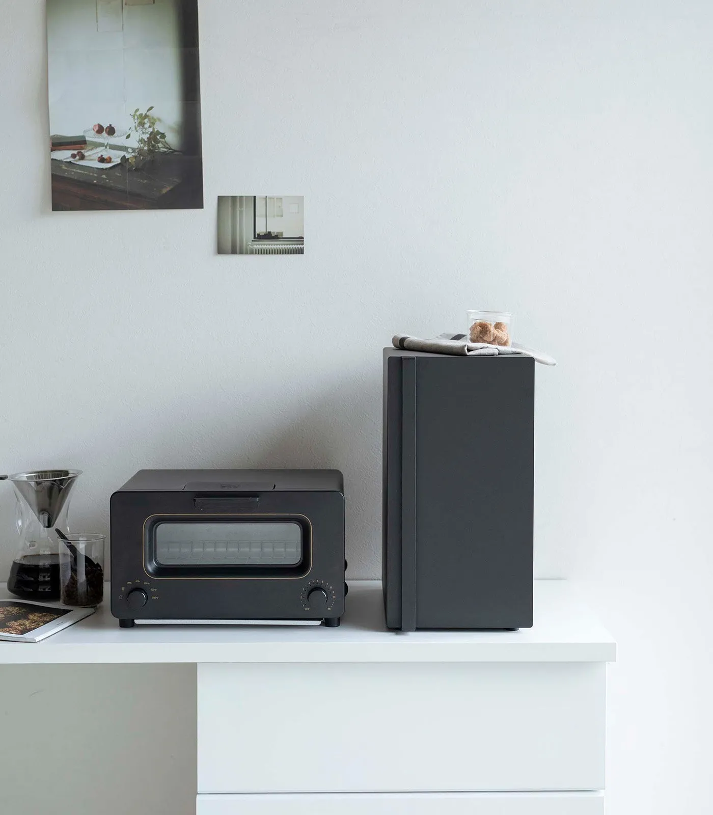 Bread Box - Two Styles - Steel from Yamazaki Home
