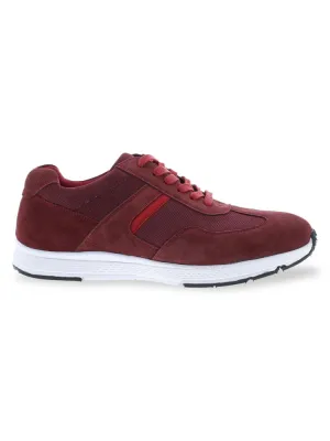 Cody English Laundry Suede Sneakers, Red