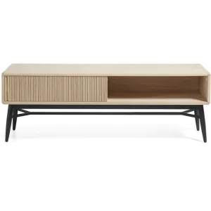 Hendrix Entertainment Unit - 160cm - American Oak Veneer
