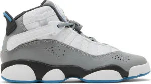 Jordan 6 Rings GS White Particle Grey, white
