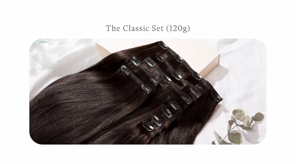 Light Sandy Blonde, 20" Classic Clip-In Hair Extensions, #24 | 120g