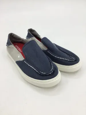 Sperry Child Size 4 Youth Blue Sneakers